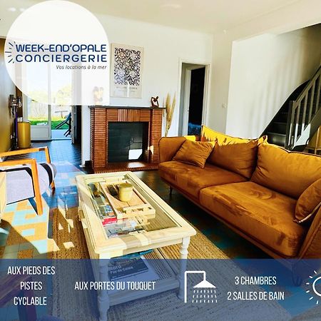 Jolie Maison A 2 Pas De La Foret Du Touquet Cucq Bagian luar foto